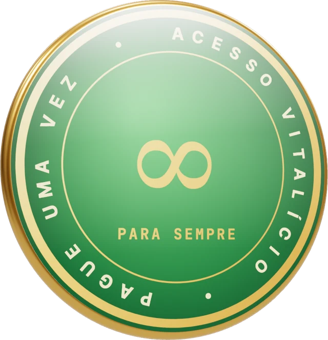 Selo de acesso vitalício